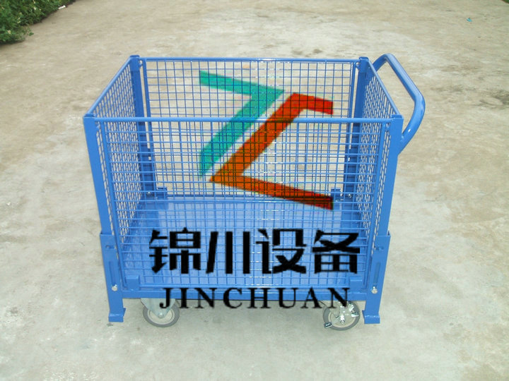帶扶手-手推式倉(cāng)儲(chǔ)籠